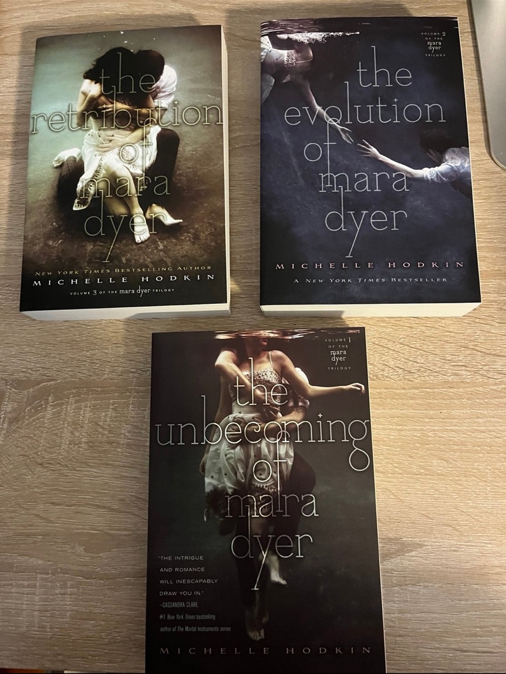 Mara Dyer Trilogy Books by Michelle Hodkin